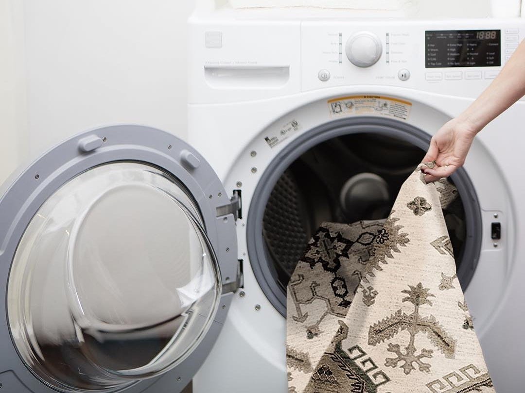 Giặt thảm bằng máy giặt