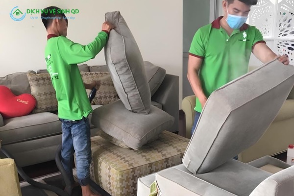 vệ sinh sofa tại nhà